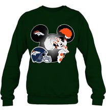 Load image into Gallery viewer, Denver Broncos Minnie cheerleader shirt