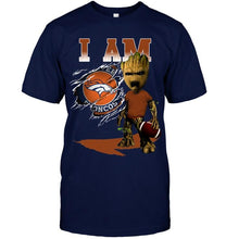 Load image into Gallery viewer, I am Denver Broncos groot shirt