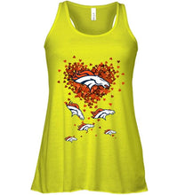 Load image into Gallery viewer, Denver Broncos tiny hearts shape shirt