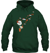 Load image into Gallery viewer, Denver Broncos daisy butterfly fan shirt