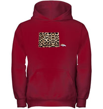 Load image into Gallery viewer, Denver Broncos panther pattern state map shirt