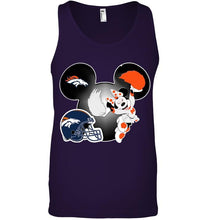 Load image into Gallery viewer, Denver Broncos Minnie cheerleader shirt
