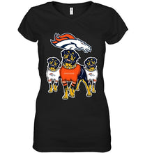 Load image into Gallery viewer, Denver Broncos Rottweilers fan hoodie