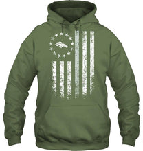 Load image into Gallery viewer, Denver Broncos american flag stars shirt