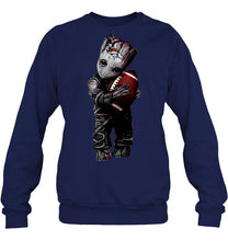Load image into Gallery viewer, baby groot loves Denver Broncos shirt