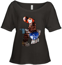 Load image into Gallery viewer, IT Boise State Broncos in toilet halloween hoodie