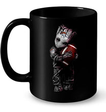 Load image into Gallery viewer, baby groot loves Denver Broncos shirt