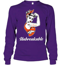 Load image into Gallery viewer, Go Denver Broncos unbreakable girl shirt