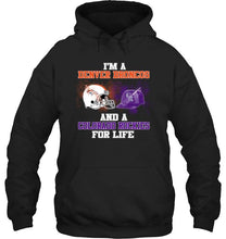 Load image into Gallery viewer, i'm a Denver Bronco and a Colorado Rockie for life shirt