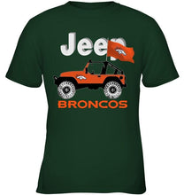 Load image into Gallery viewer, Jeep Denver Broncos fan hoodie