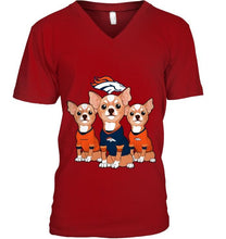 Load image into Gallery viewer, Denver Broncos Chihuahuas fan shirt