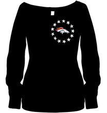 Load image into Gallery viewer, Denver Broncos american star flag shirt