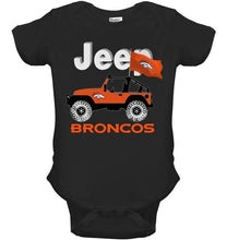 Load image into Gallery viewer, Jeep Denver Broncos fan hoodie