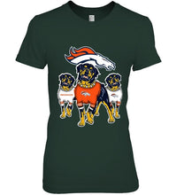 Load image into Gallery viewer, Denver Broncos Rottweilers fan shirt