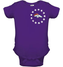 Load image into Gallery viewer, Denver Broncos american star flag shirt