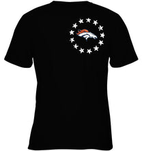 Load image into Gallery viewer, Denver Broncos american star flag shirt