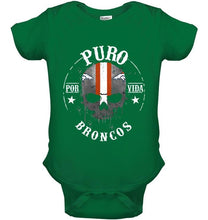 Load image into Gallery viewer, Puro Denver Broncos por vida fan shirt