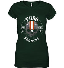 Load image into Gallery viewer, Puro Denver Broncos por vida fan shirt