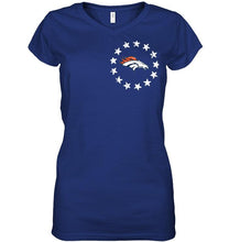 Load image into Gallery viewer, Denver Broncos american star flag shirt