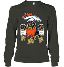 Load image into Gallery viewer, Denver Broncos Rottweilers fan hoodie
