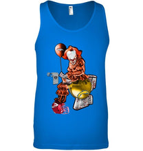 Load image into Gallery viewer, IT Denver Broncos in toilet halloween hoodie