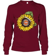 Load image into Gallery viewer, sunflower Denver Broncos fan shirt