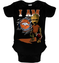 Load image into Gallery viewer, I am Denver Broncos groot shirt