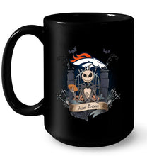 Load image into Gallery viewer, Denver Broncos Jack Skellington shirt