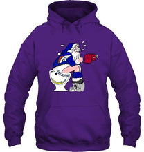 Load image into Gallery viewer, Santa Denver Broncos Toilet shirt