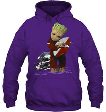 Load image into Gallery viewer, Groot loves Denver Broncos fan hoodie