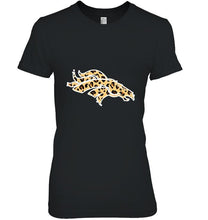 Load image into Gallery viewer, Denver Broncos tiger pattern layer shirt