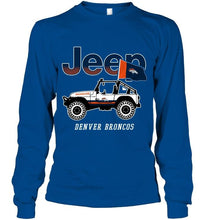 Load image into Gallery viewer, Denver Broncos jeep shirt