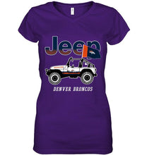 Load image into Gallery viewer, Denver Broncos jeep shirt