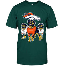 Load image into Gallery viewer, Denver Broncos Rottweilers fan hoodie