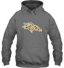 Load image into Gallery viewer, Denver Broncos tiger pattern layer shirt