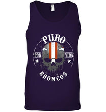 Load image into Gallery viewer, Puro Denver Broncos por vida fan shirt