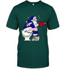 Load image into Gallery viewer, Santa Denver Broncos Toilet shirt