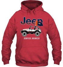 Load image into Gallery viewer, Denver Broncos jeep shirt