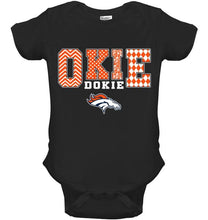 Load image into Gallery viewer, Okie dokie Denver Broncos fan shirt