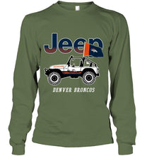Load image into Gallery viewer, Denver Broncos jeep shirt