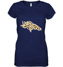 Load image into Gallery viewer, Denver Broncos tiger pattern layer shirt