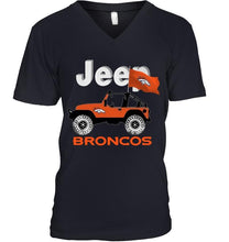 Load image into Gallery viewer, Jeep Denver Broncos fan hoodie