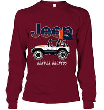 Load image into Gallery viewer, Denver Broncos jeep shirt