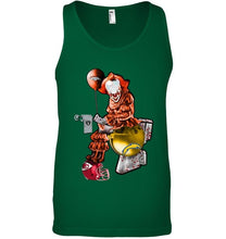 Load image into Gallery viewer, IT Denver Broncos in toilet halloween hoodie