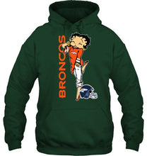 Load image into Gallery viewer, Denver Broncos betty boop fan shirt