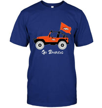 Load image into Gallery viewer, Go Denver Broncos Jeep shirt