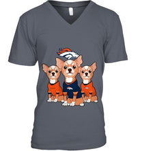 Load image into Gallery viewer, Denver Broncos Chihuahuas fan shirt