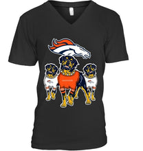 Load image into Gallery viewer, Denver Broncos Rottweilers fan hoodie