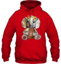 Load image into Gallery viewer, Elephant loves Denver Broncos shirt