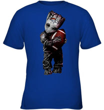 Load image into Gallery viewer, baby groot loves Denver Broncos shirt
